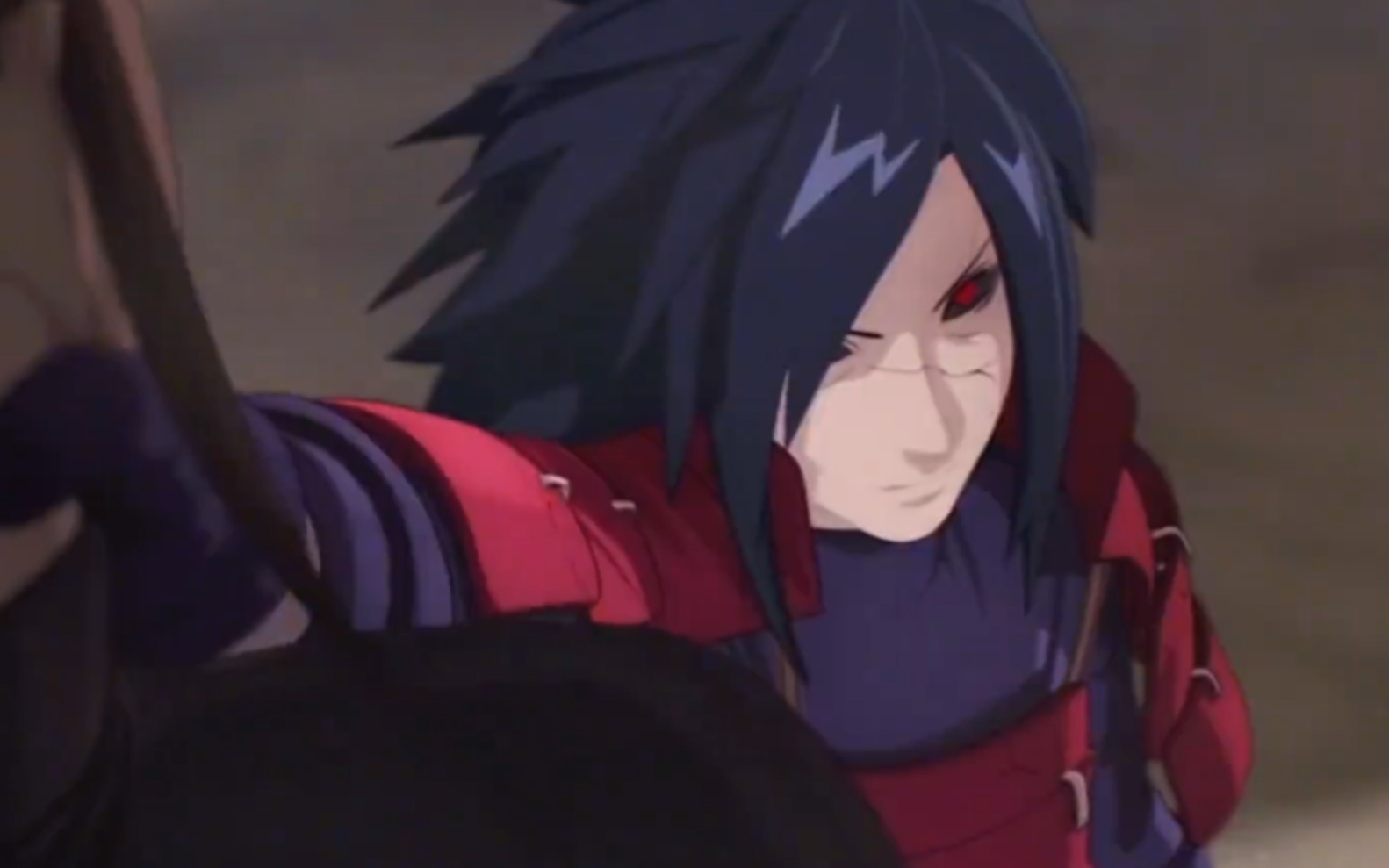 双面须佐,因为身后空无一人