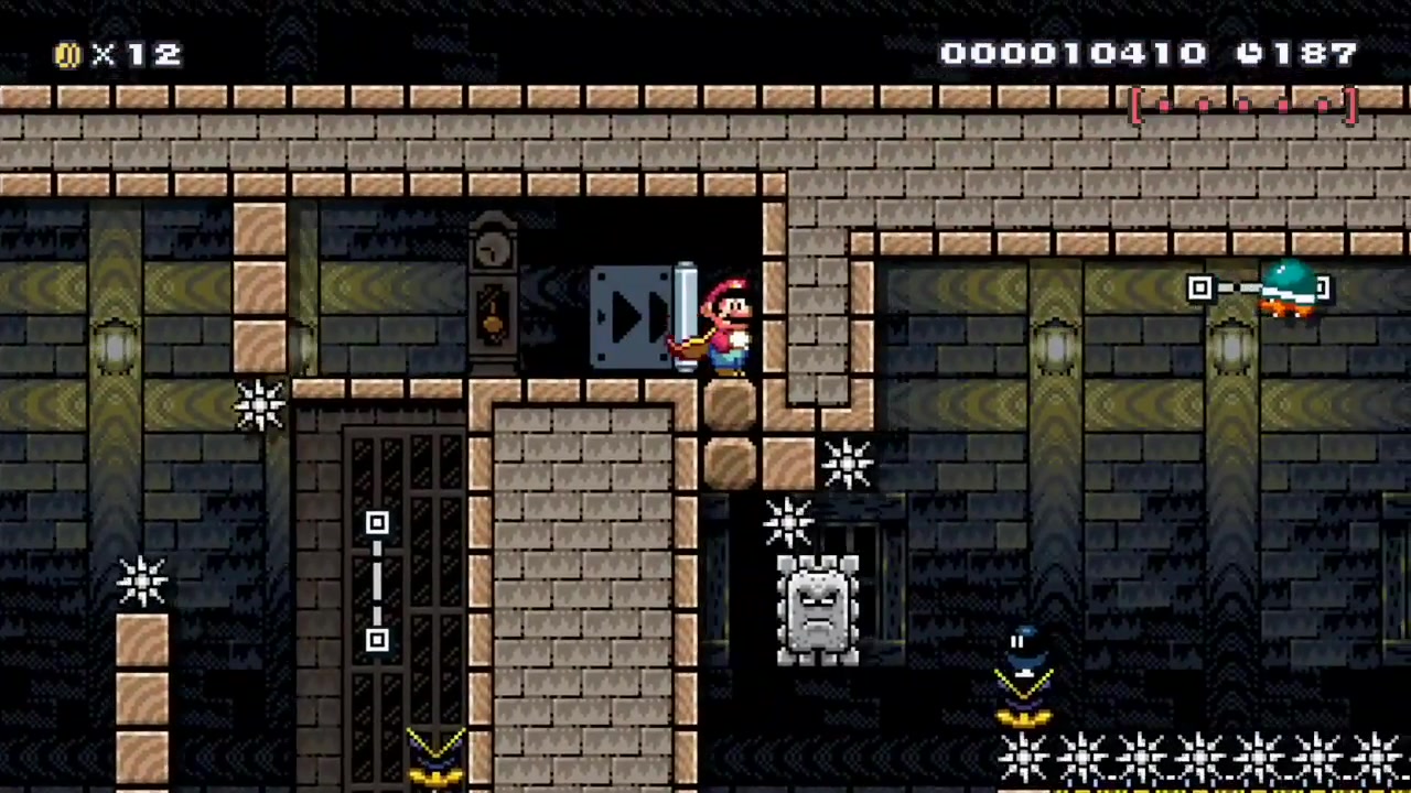 【midna light】Super Mario Maker 国外制作480小时!史上最强关卡日本首杀!哔哩哔哩bilibili