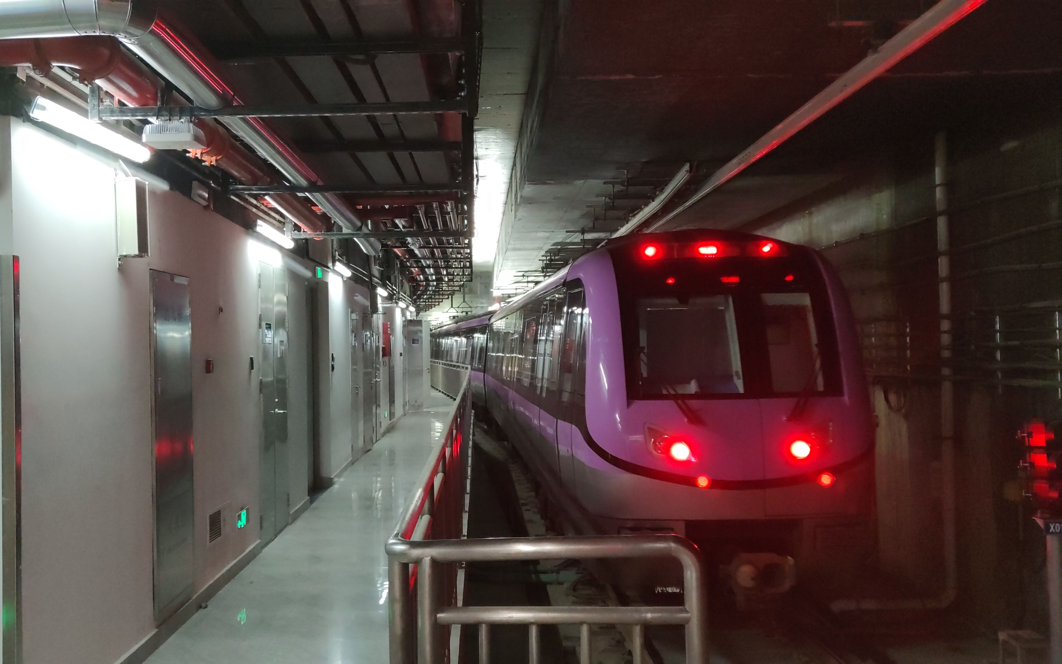 [图]【4K】【虹羽交通联合】【NanjingMetro021】南京地铁宁句线S6大站快车（句容-马群）