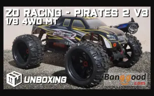 Download Video: 【转】•ZD Racing-海盗2 V3-1/8 4WD MT-深度拆箱👀• 08427