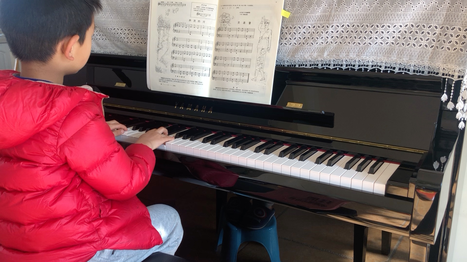 大汤奔流的河钢琴学习日常练琴记录