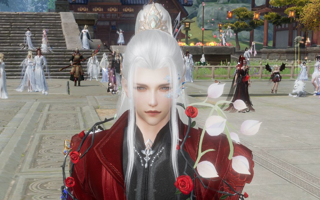 【剑网3】双十一成男套外玫瑰