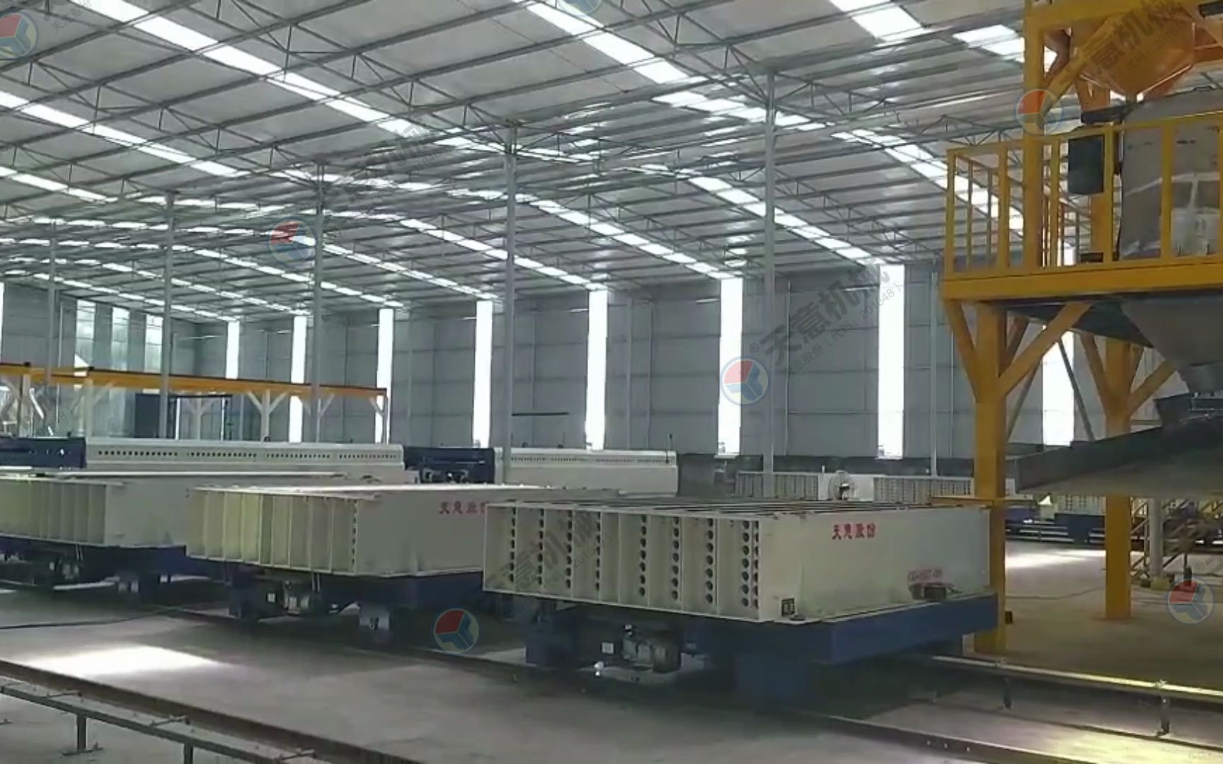 石膏墙板生产线厂家 天意机械轻质隔墙板设备 石膏隔墙条板生产设备