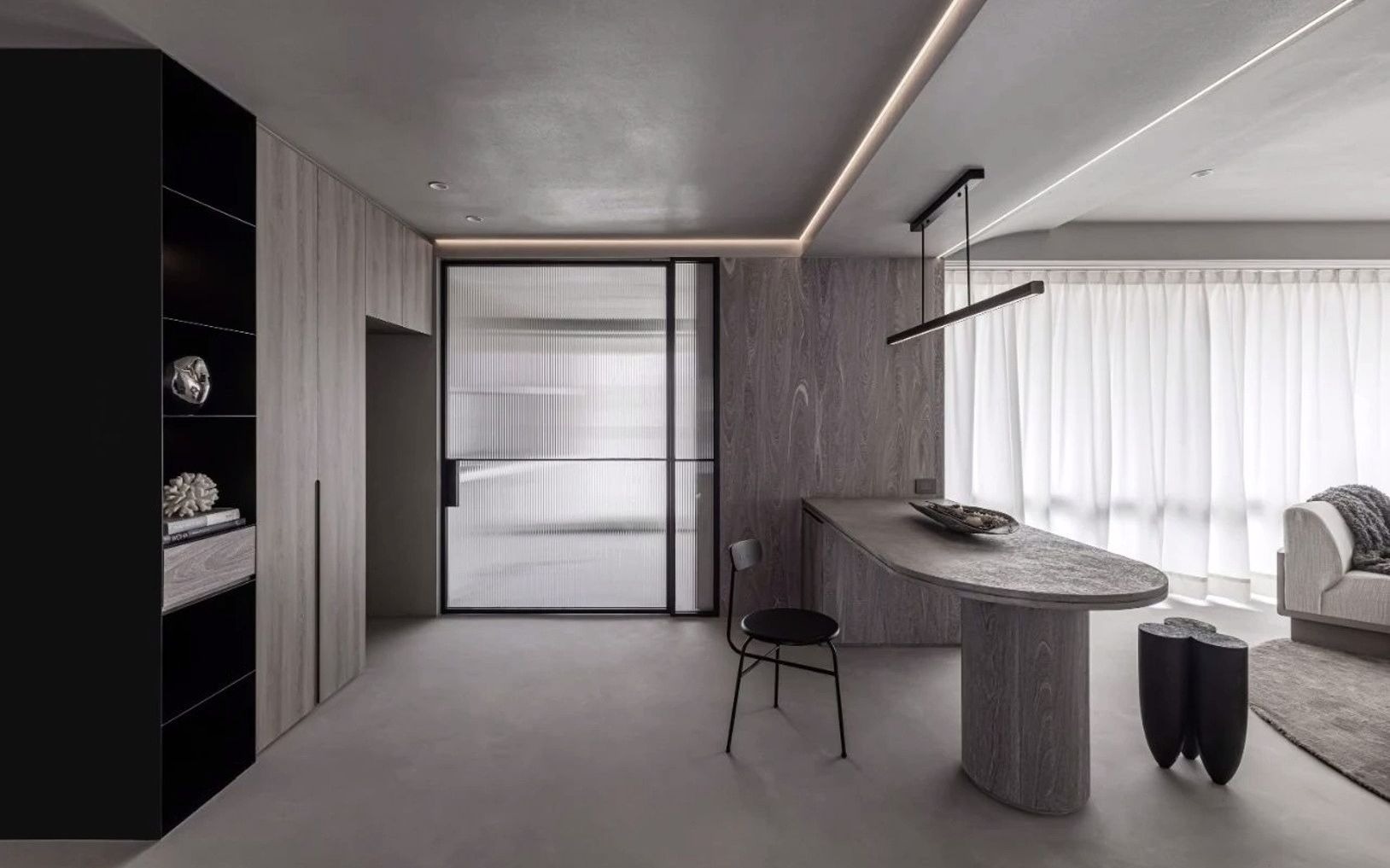 唐忠汉设计作品分析 #别墅案例 别墅丨唐忠汉新作 丨 元素交织 #帜