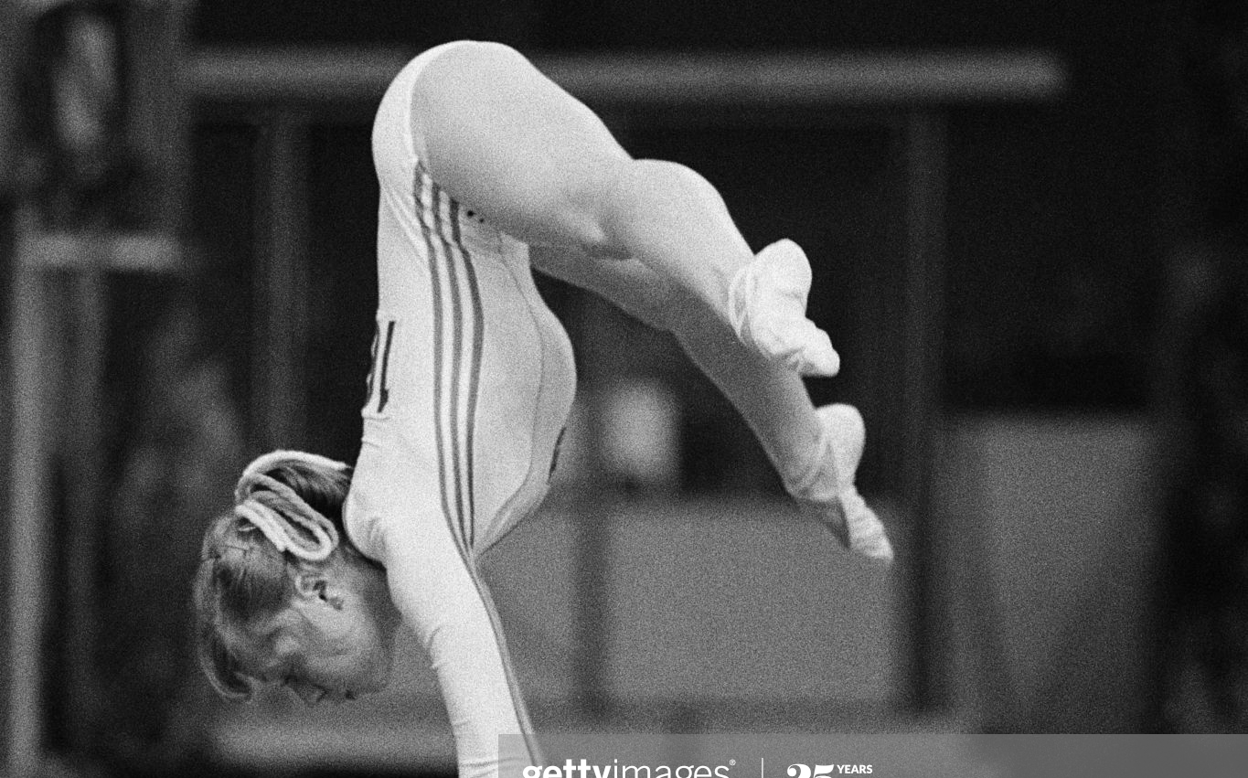 训练中的叶莲娜穆希娜