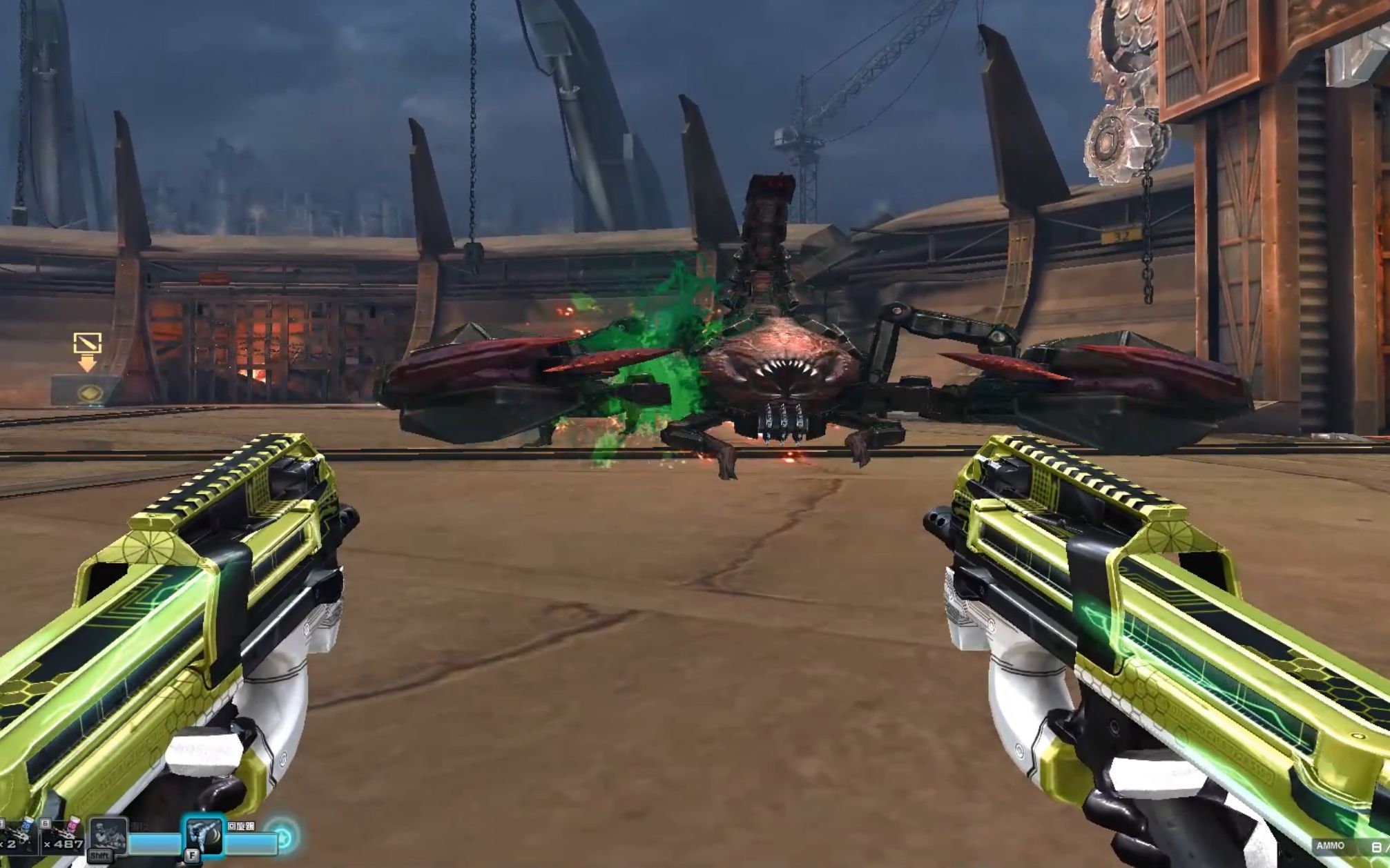 活动作品cf挑战模式乱世单挑装甲蝎王