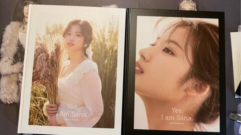 TWICE】凑崎纱夏SANA写真集PHOTOBOOK《Yes,I am Sana》开箱_哔哩哔哩_