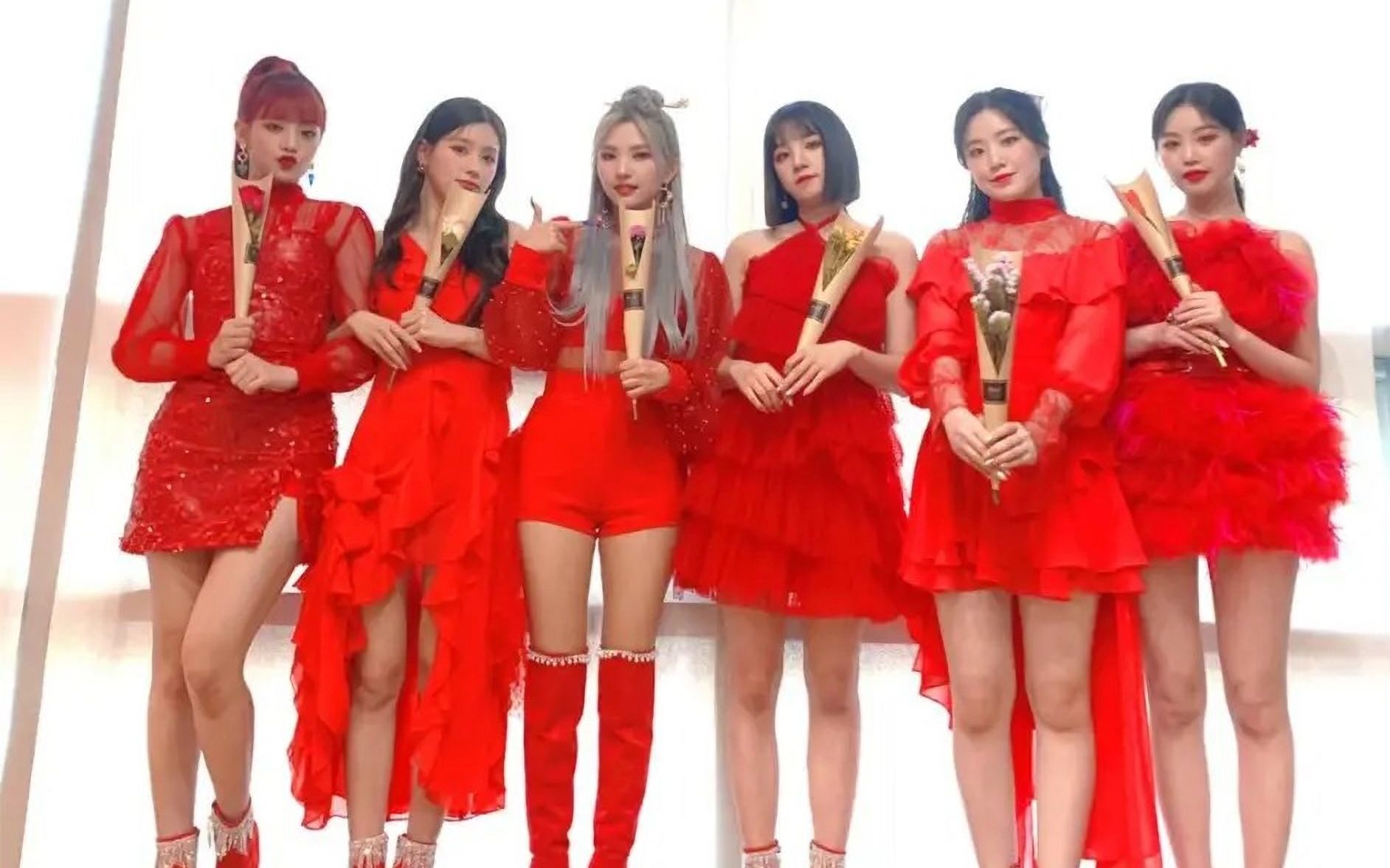 [图](G)I-DLE 忍受孤独抱团驱寒终将绽放花火 hann三部曲拼合 感受田小娟的作曲能力