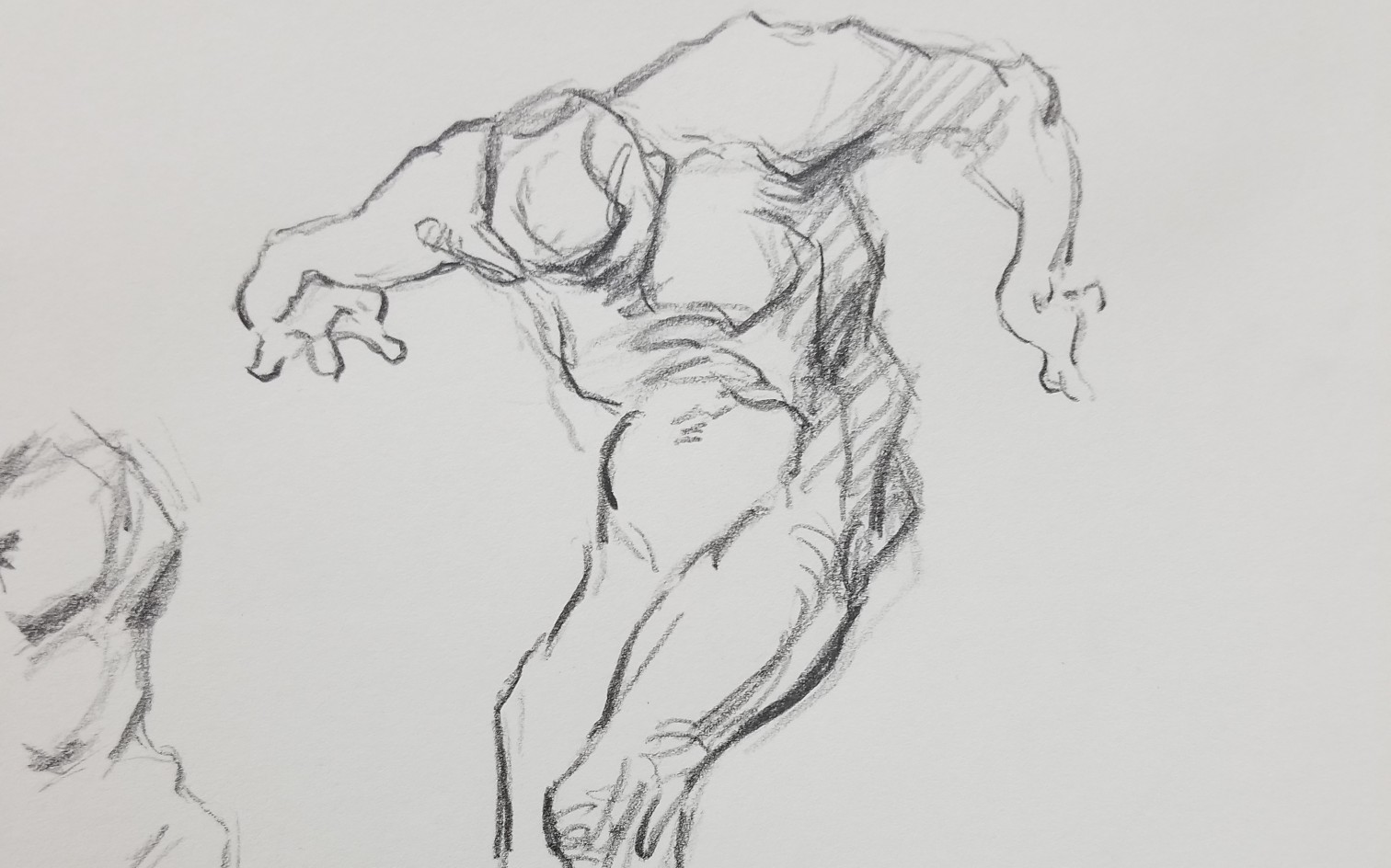 日常临摹伯里曼73一73人体动态吖ㄟ▔▔ㄏ