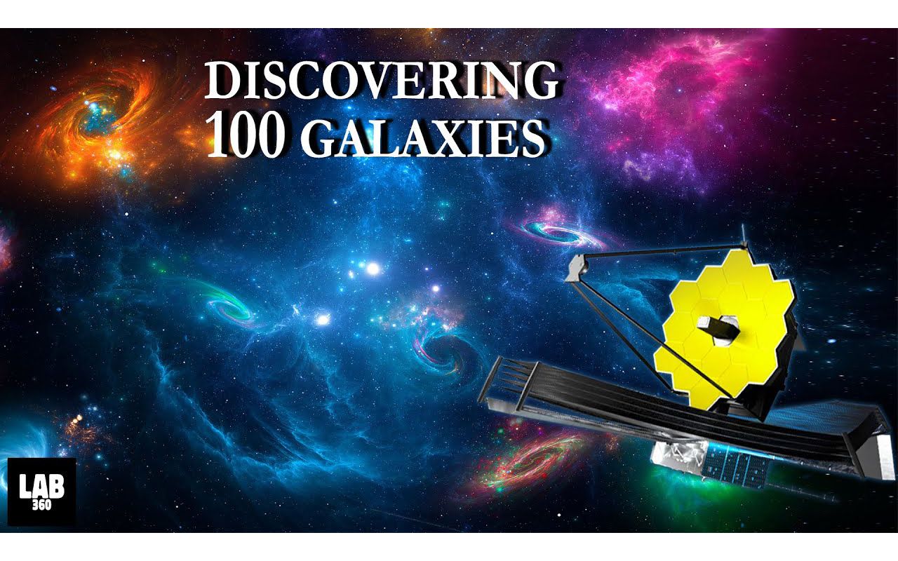 [图]100 GALAXIES At Once! James Webb Space Telescope Reveals 100 Galaxies