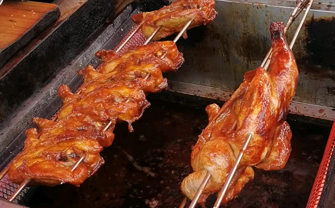 东北市场的奥尔良烤鸡