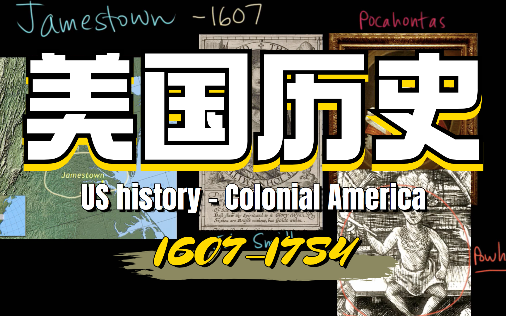 可汗学院 | 地道口语素材 | 美国历史:colonial america(1607-1754)