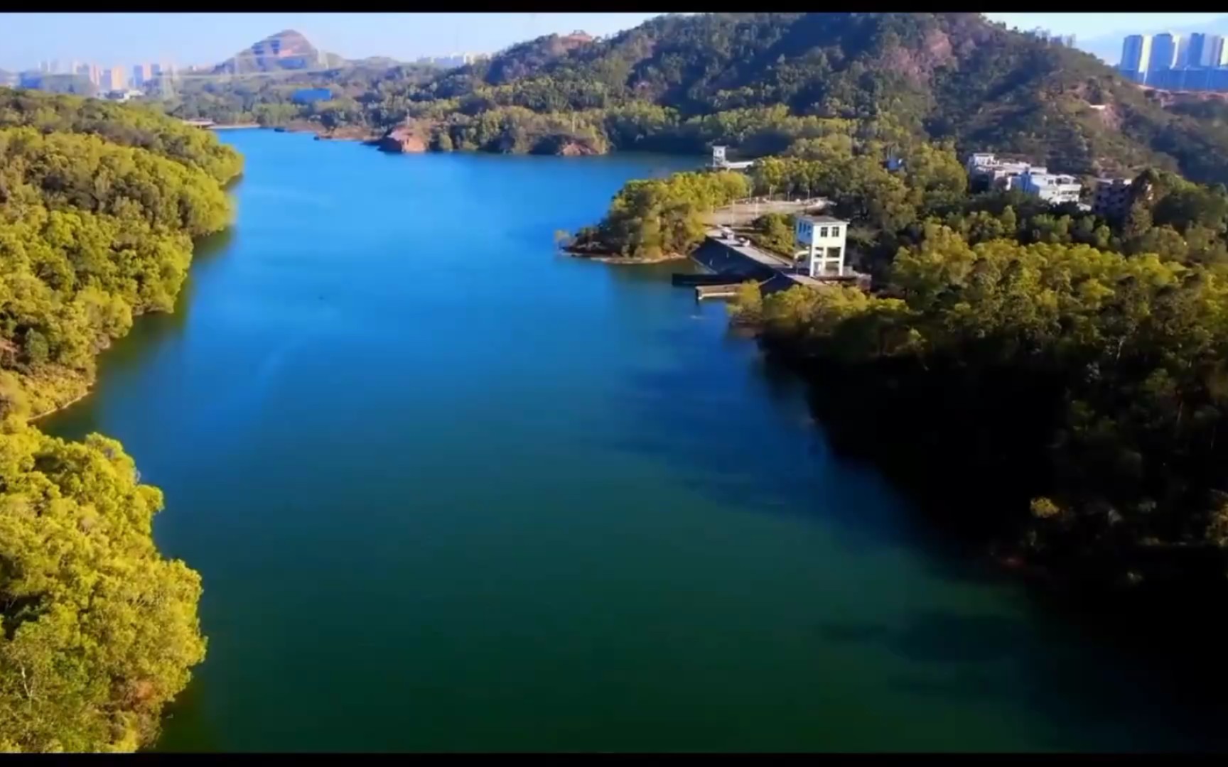 大亚湾风田水库有多大图片