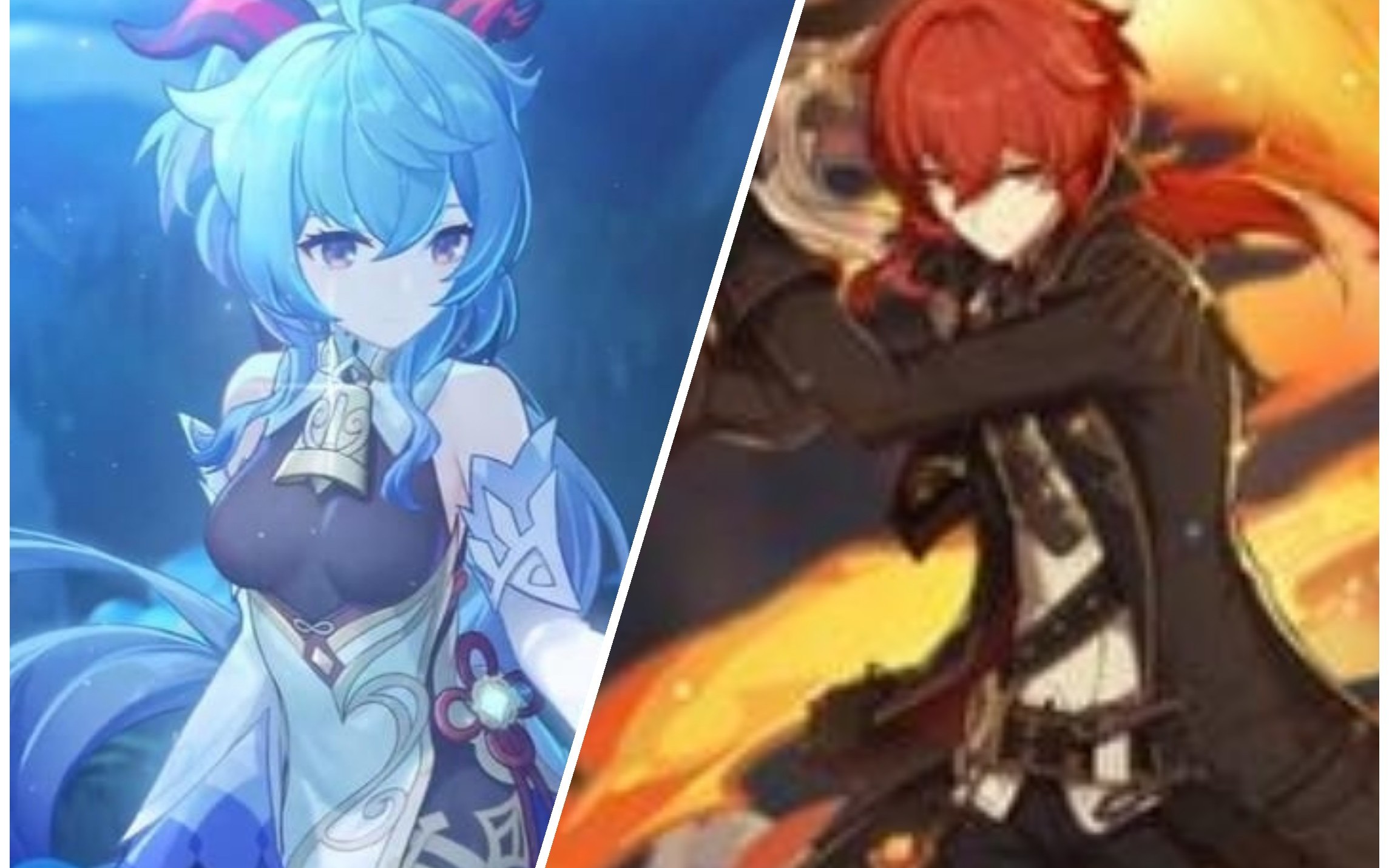 甘雨伤害究竟有多夸张90级狼末二命迪卢克vs80级黑岩战弓零命甘雨火系