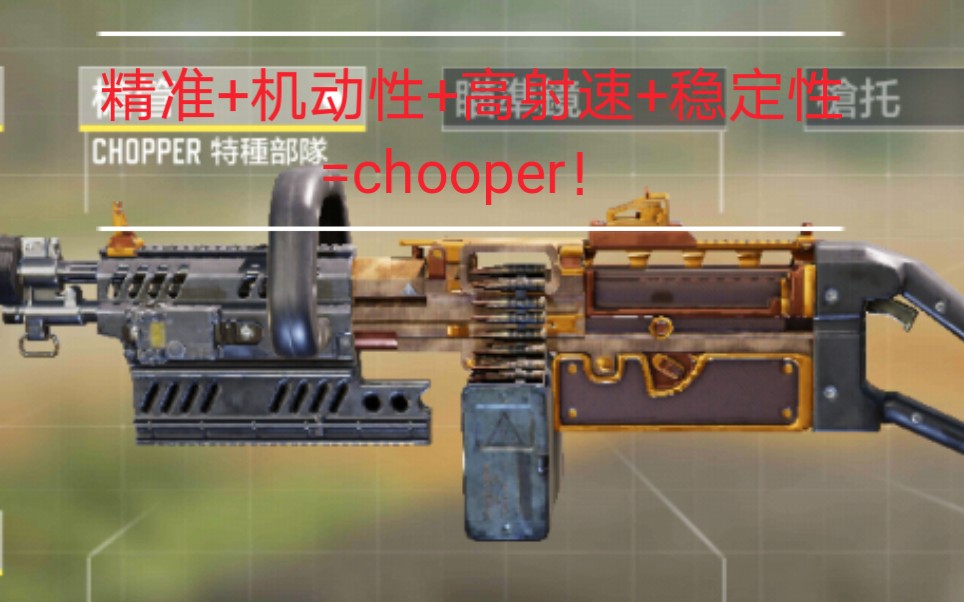 chopper机枪配件图片