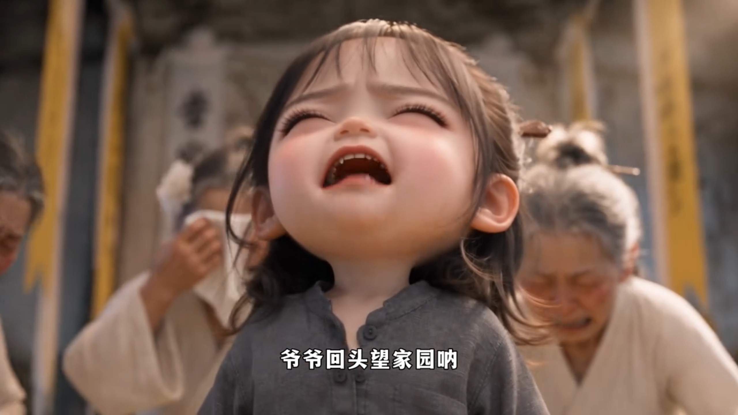 小萌娃为了混口饭吃真不容易啊