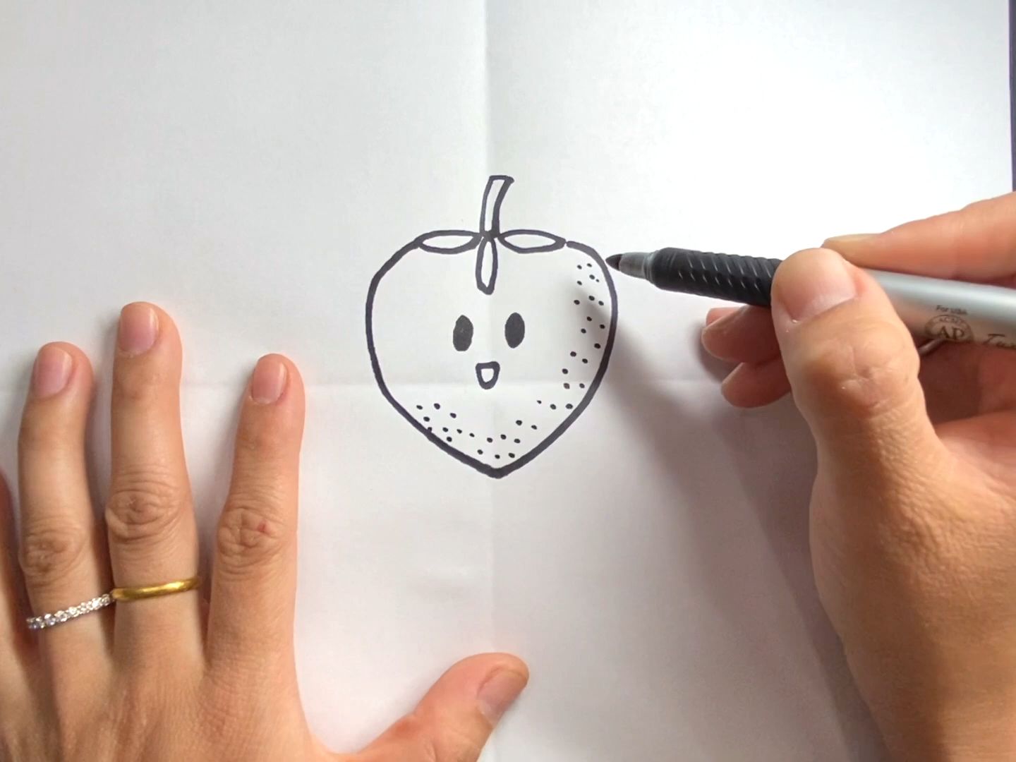 兒童簡筆畫步驟學畫畫 ,水果kids drawinghow to draw cute fruits