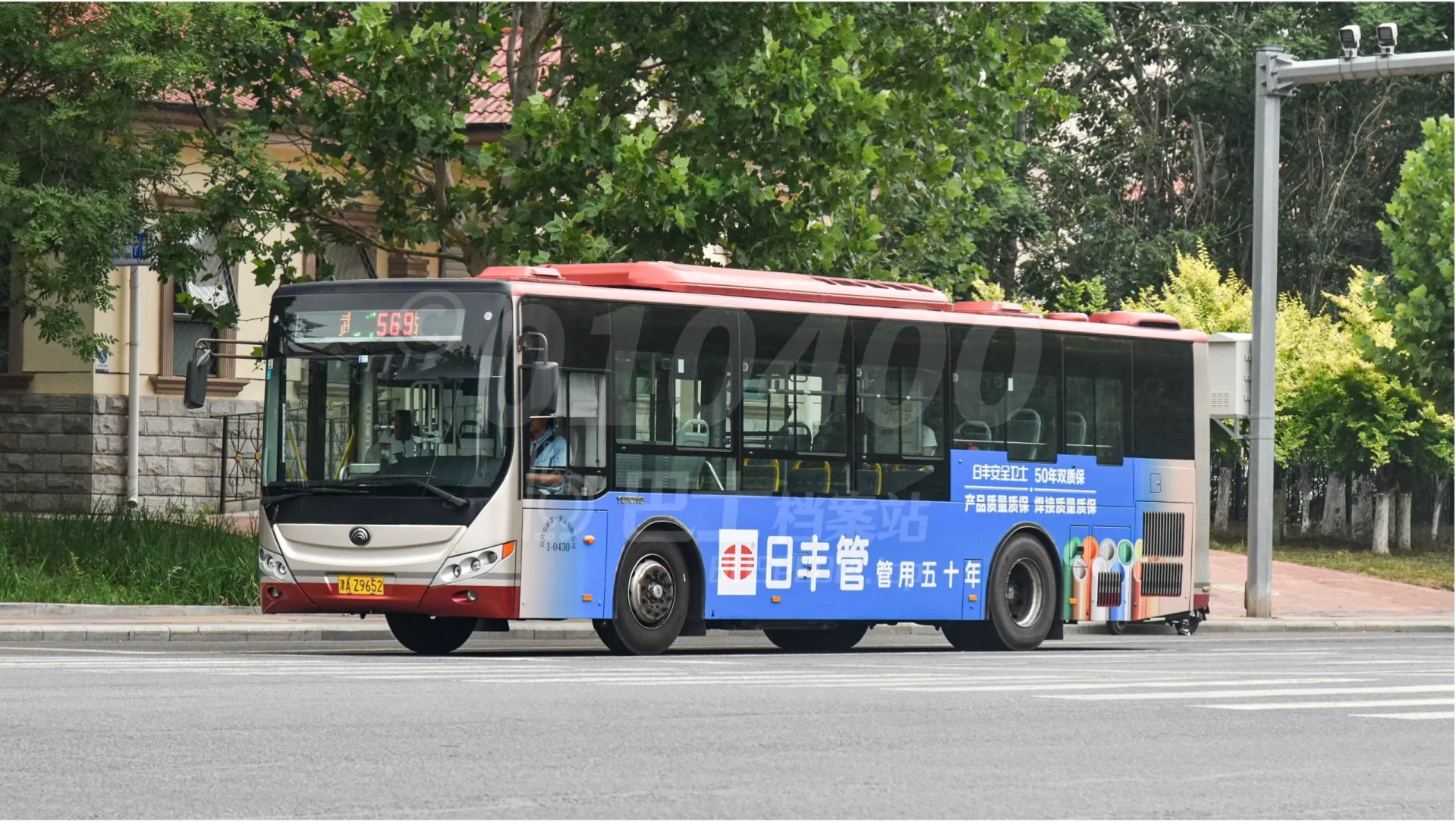 天津公交569路宇通zk6105chevpg41运行实录(1-0430)