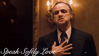 《教父》主题曲《Speak softly love》，温柔的男声，太迷人了