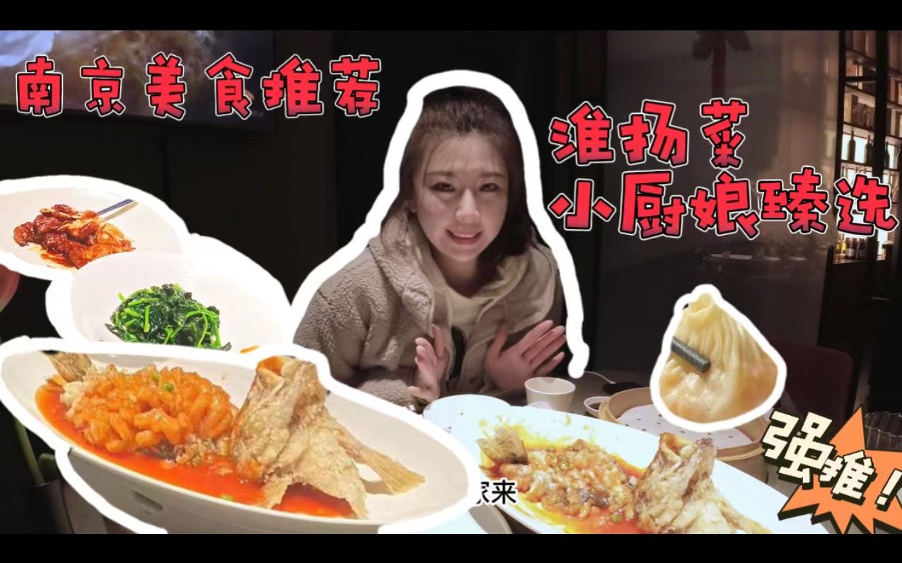 南京美食推荐|南京旅游必吃的淮扬菜!哔哩哔哩bilibili