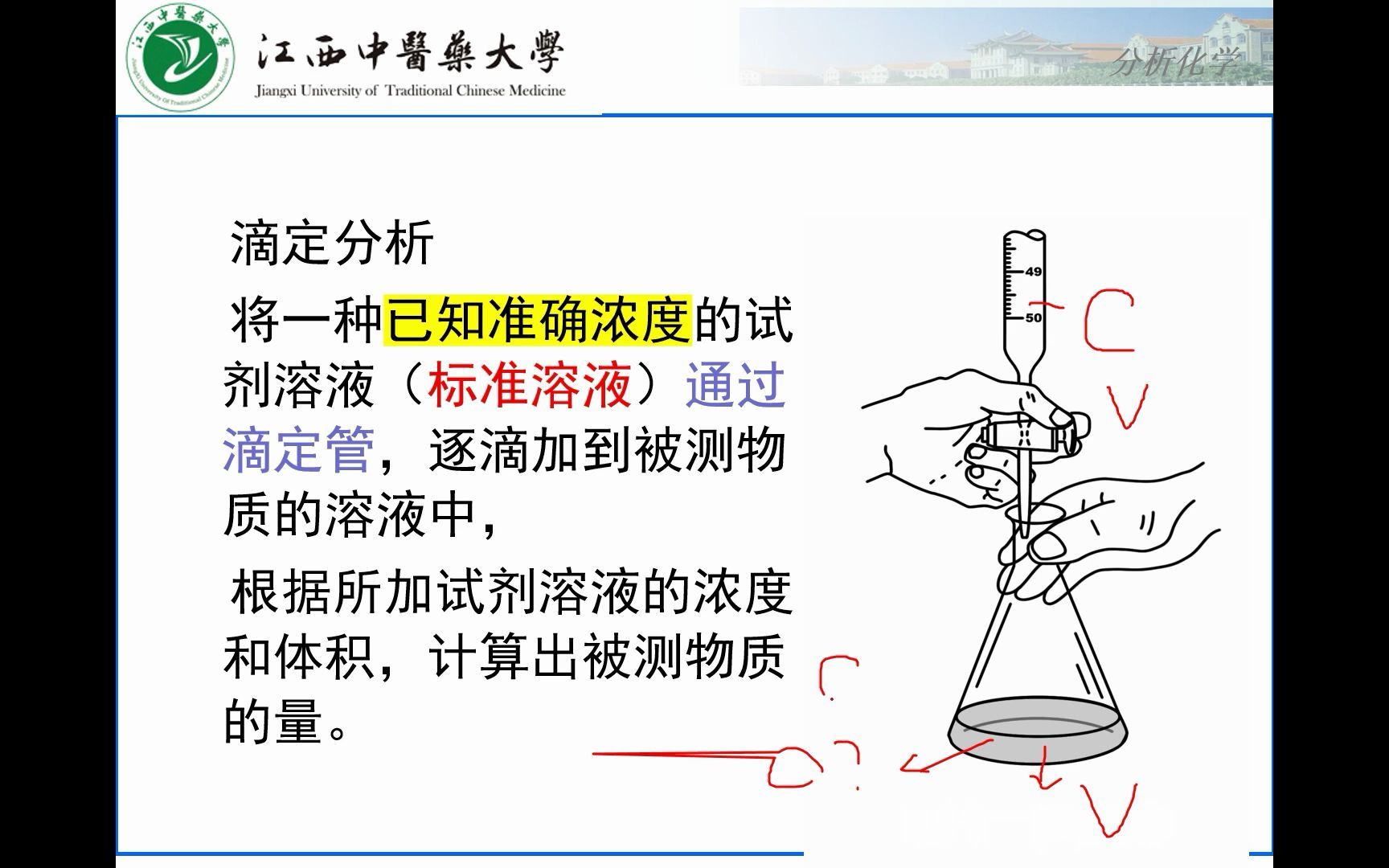 第三章 滴定分析法概论 第一节 滴定分析法和滴定方式哔哩哔哩bilibili