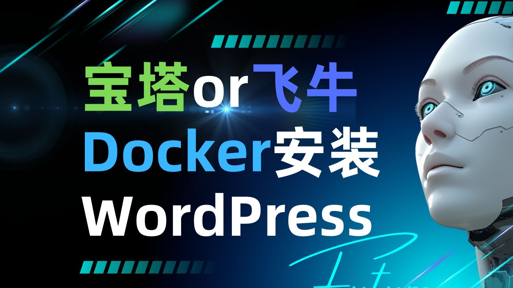 Docker和飞牛安装WordPress 更便捷的搭建网站或个人博客