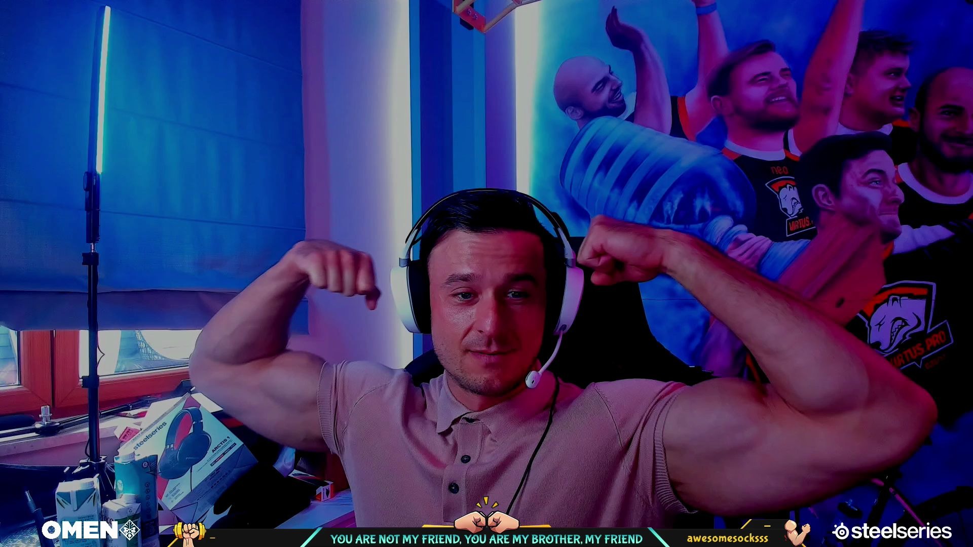 csgo_ pasha  虎牙直播首秀上