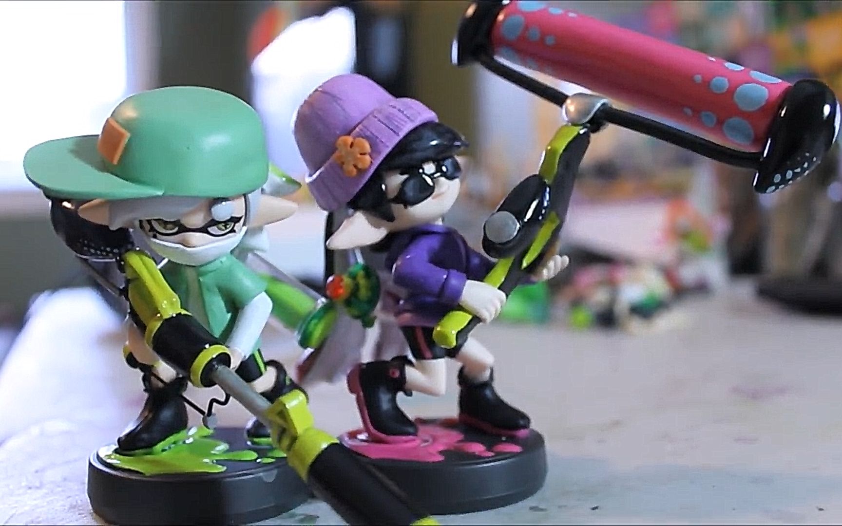 splatoon看大佬自制amiibo