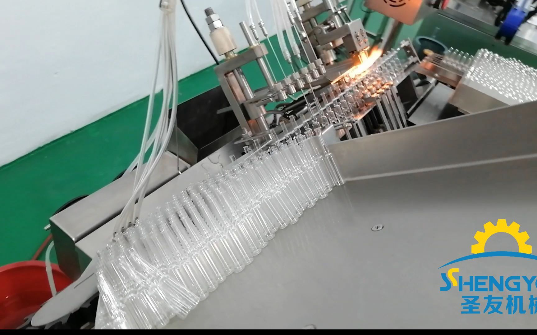 1-2ml安瓿瓶灌装封口机 曲颈安瓿瓶灌装设备