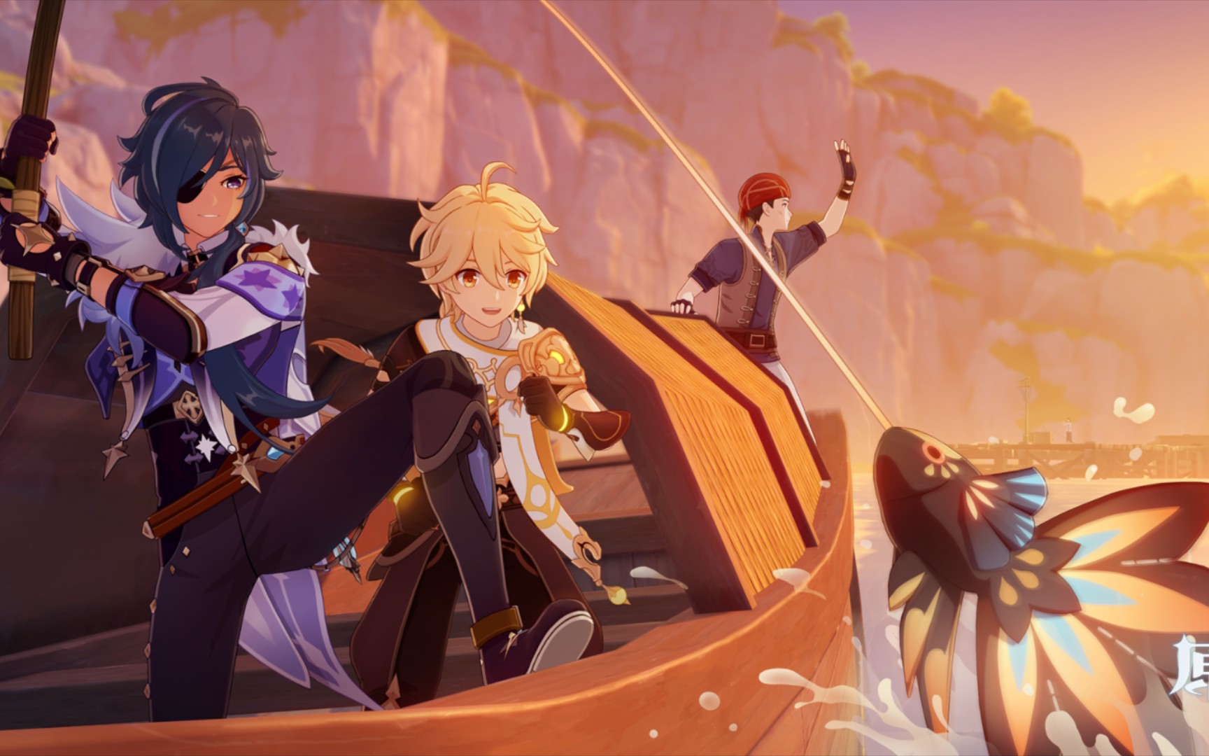 【原神/空】凯亚邀约事件第一幕「鬼话与甜酒」结局②线人或是朋友