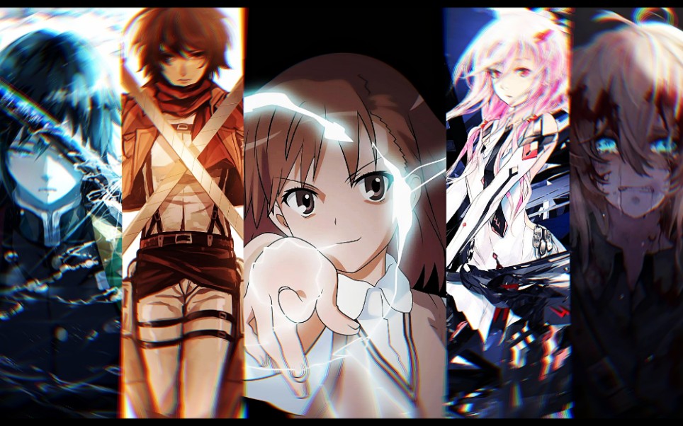 12首动漫神曲燃向串烧,献给青春,献给b站的每一位喜爱二次元的人!