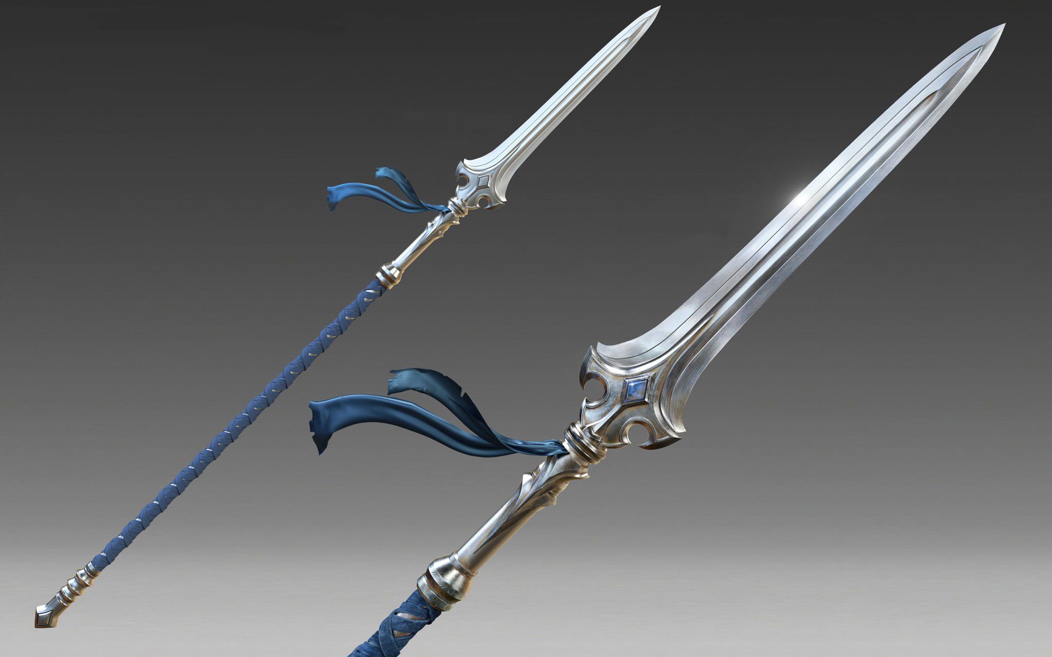 maya次世代长枪制作模型讲的慢讲的细