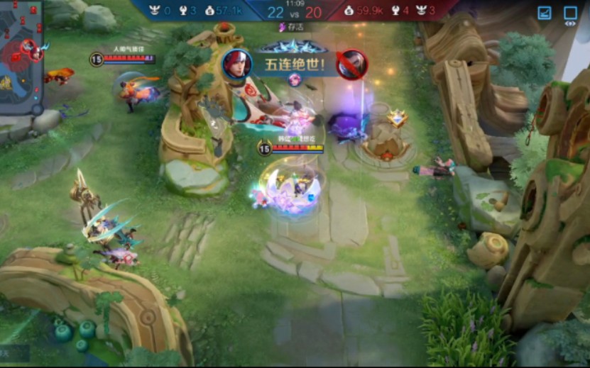 纪念一下我的一个韩信五杀!