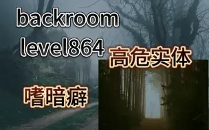 Download Video: 【backroom】level864-“嗜暗癖”。黑暗给予他们安全感，包括你