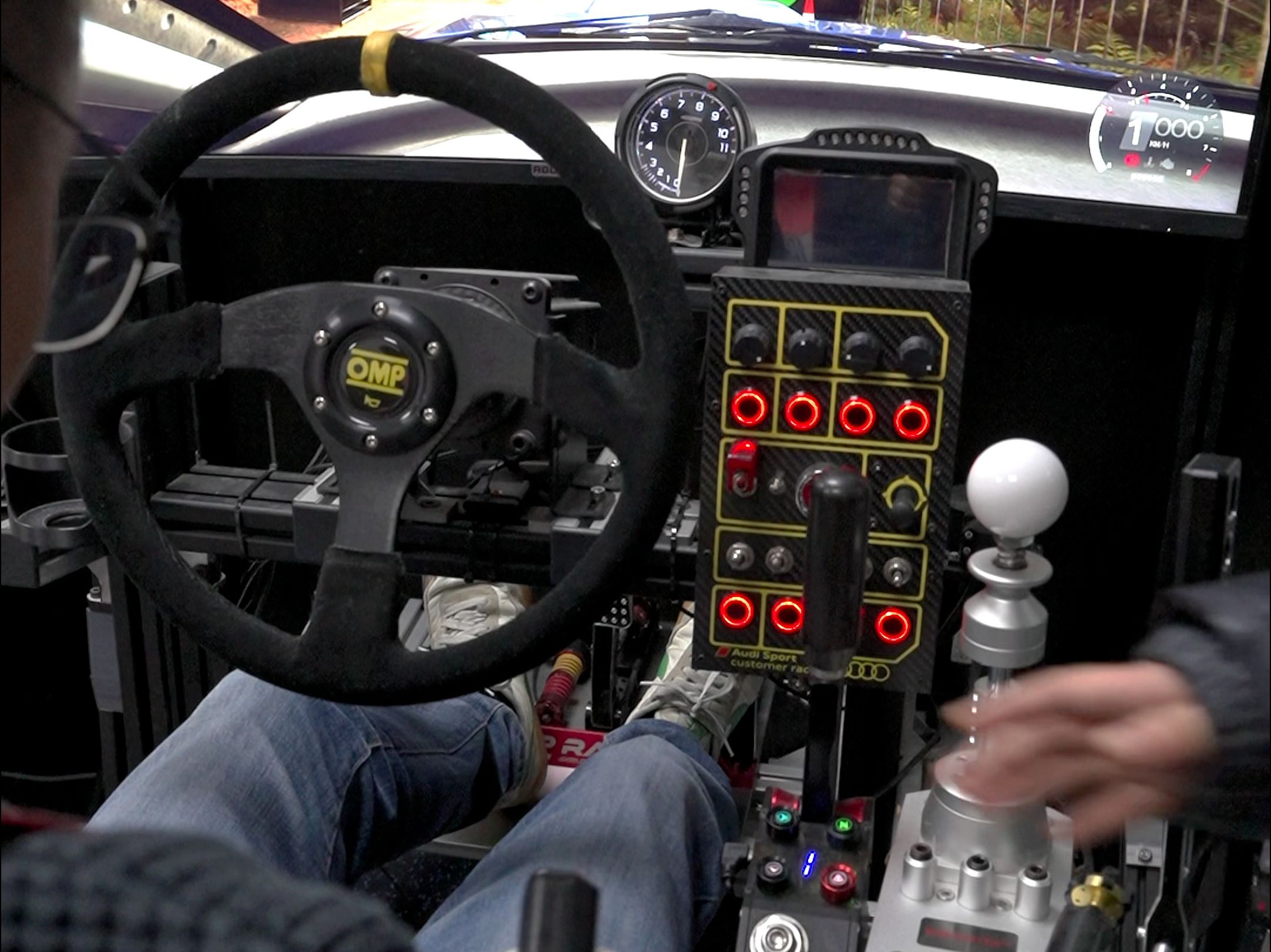 赛车模拟器 eawrc拉力赛!