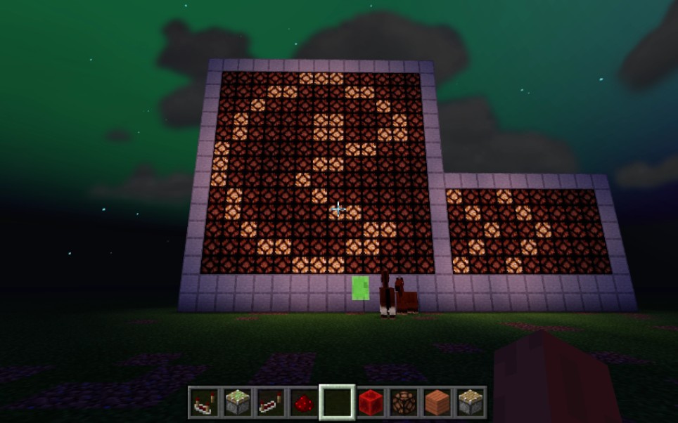 我的世界【红石灯吃豆人】