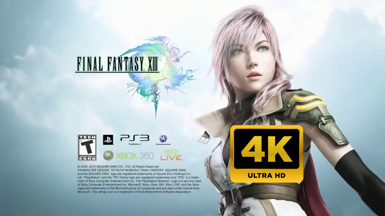 克威尔艾尼克斯 ps3 xbox360《最终幻想13》电视广告