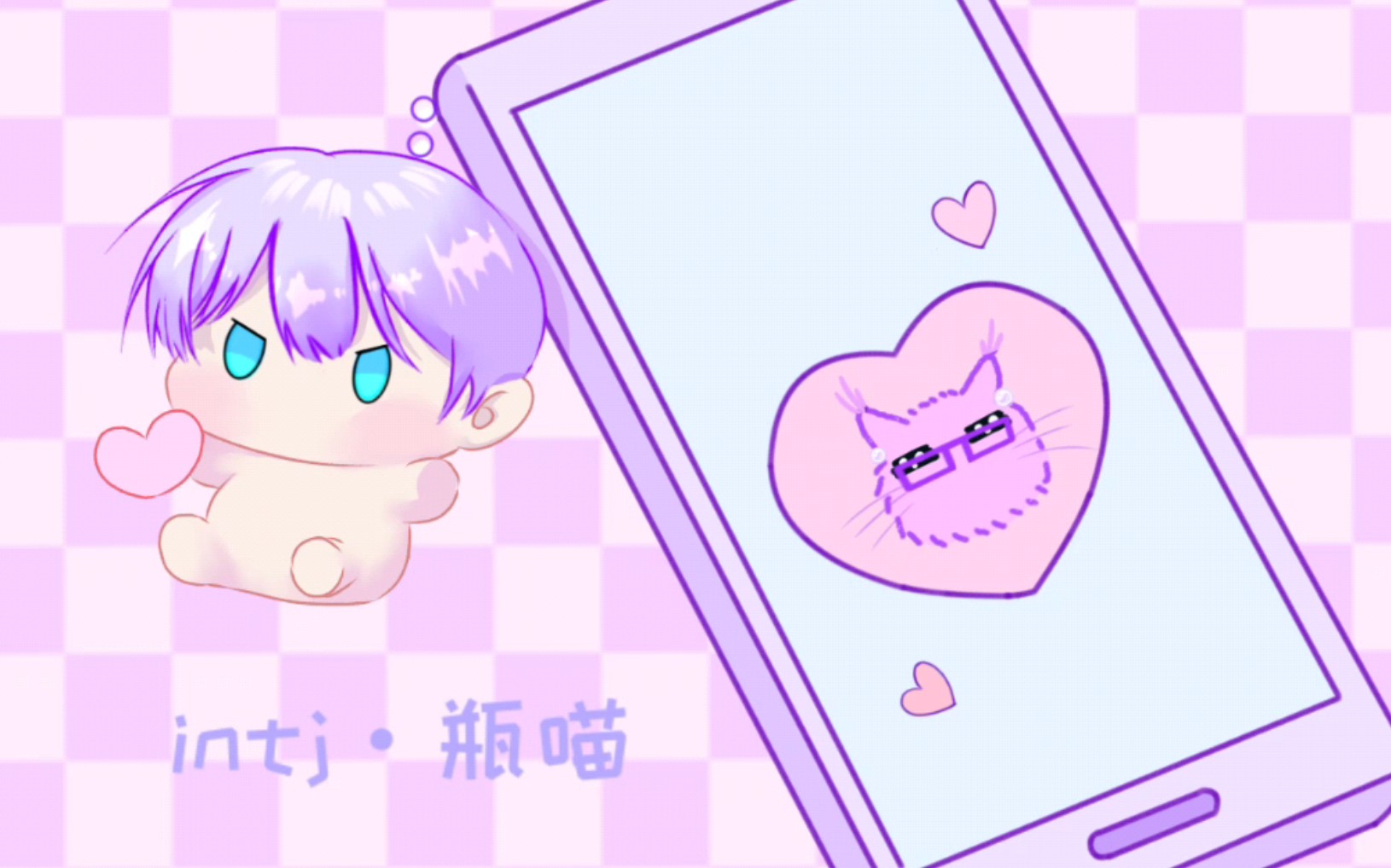 Q版紫人头像哔哩哔哩bilibili