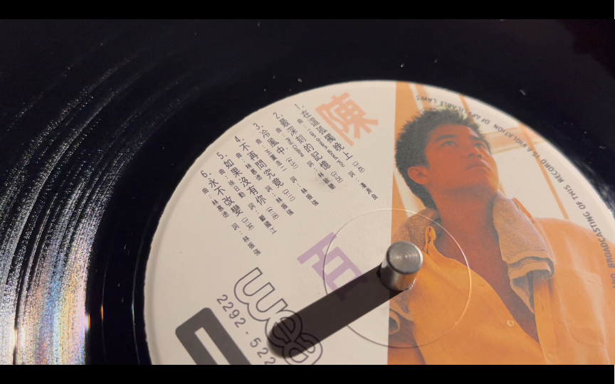 陈百强《深爱着你》原版黑胶《不再问究竟》试听