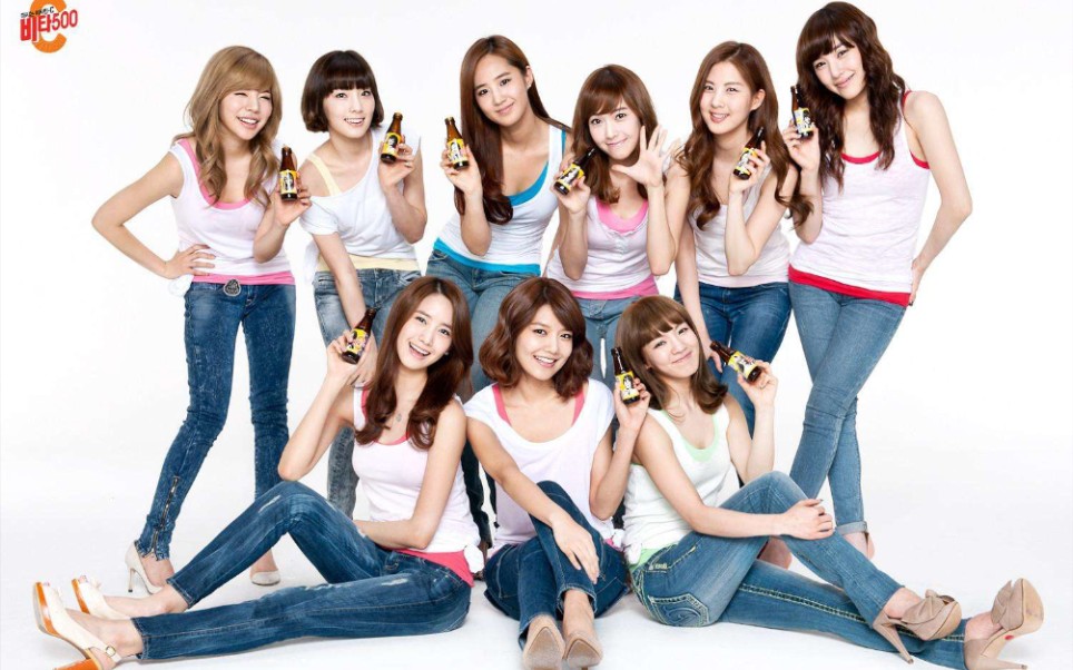 【少女时代】与wonder girls交换舞台cover tell me台下粉丝喊疯了!