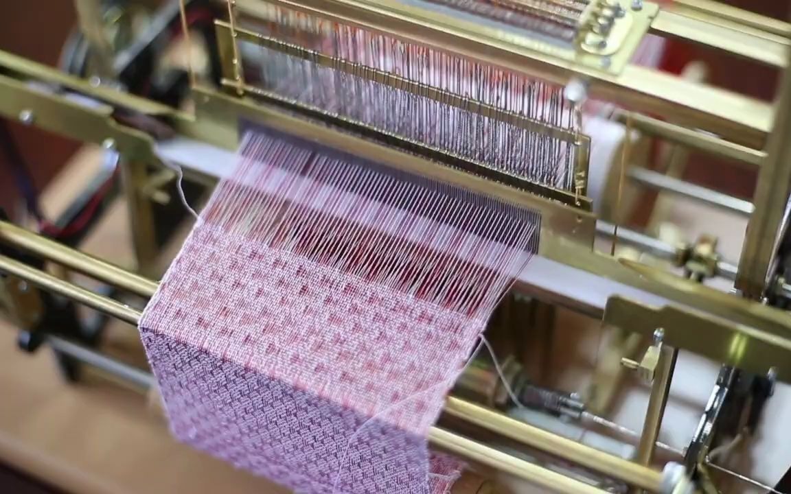 提花织机 jaquard_miniature_weaving_loom_-_mini_jakarl03_dokuma