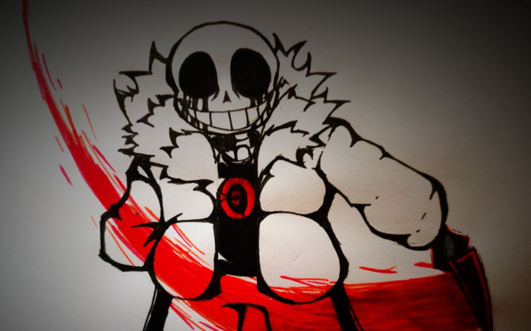 (绘画新人)这算是我的最高技术了吧,killer sans