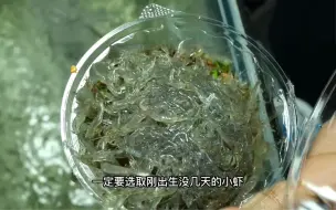 Скачать видео: 刚捕捞上来的跳跳虾，做成生腌，吸满酱汁的虾肉变得格外鲜甜