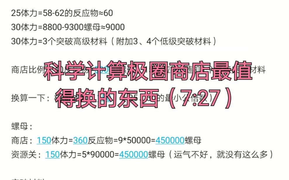 【战双帕弥什】极圈商店、螺母、高级突破材料、剧情任务、六星意识哔哩哔哩bilibili