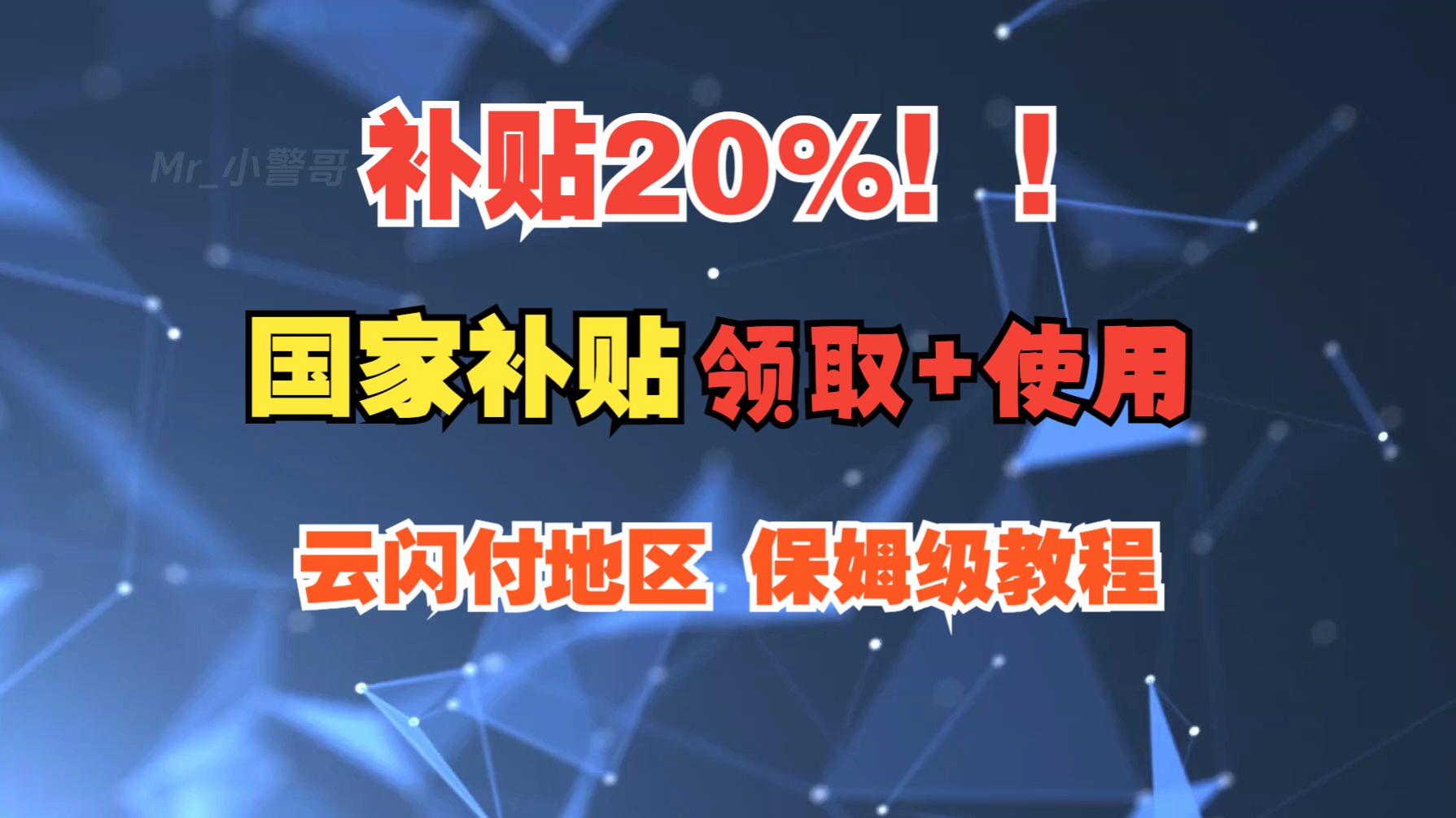 国补20%+双11省钱攻略!2024国家补贴攻略!手把手教你领取使用云闪付地区国家补贴20%哔哩哔哩bilibili