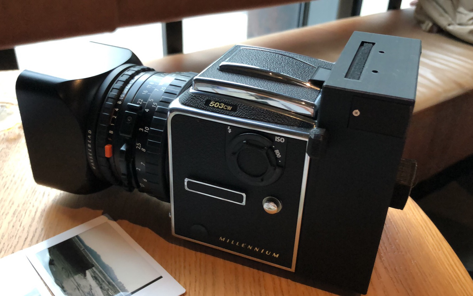 哈苏503cw开源项目胶片相机拍立得的结合自己diy一个哈苏拍立得后背