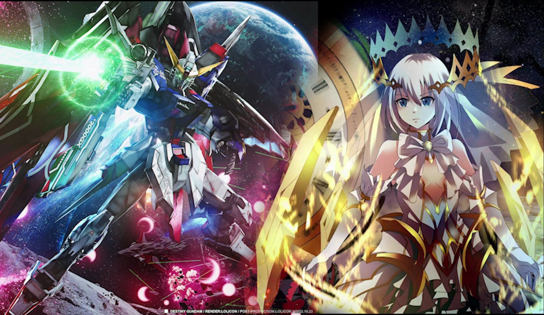 【黒い波動】精灵折纸登场