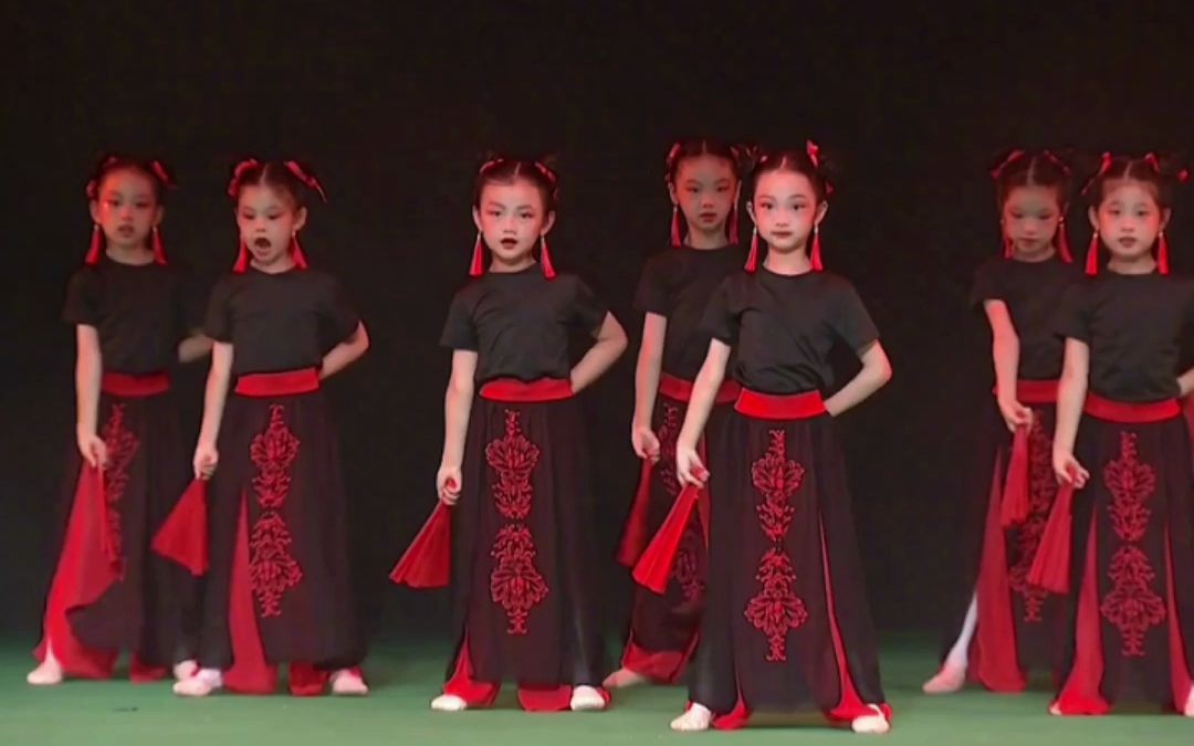 舞蹈综合[视频标签] 少儿节目,六一,扇子舞,群舞,开场舞,国学,儿童舞
