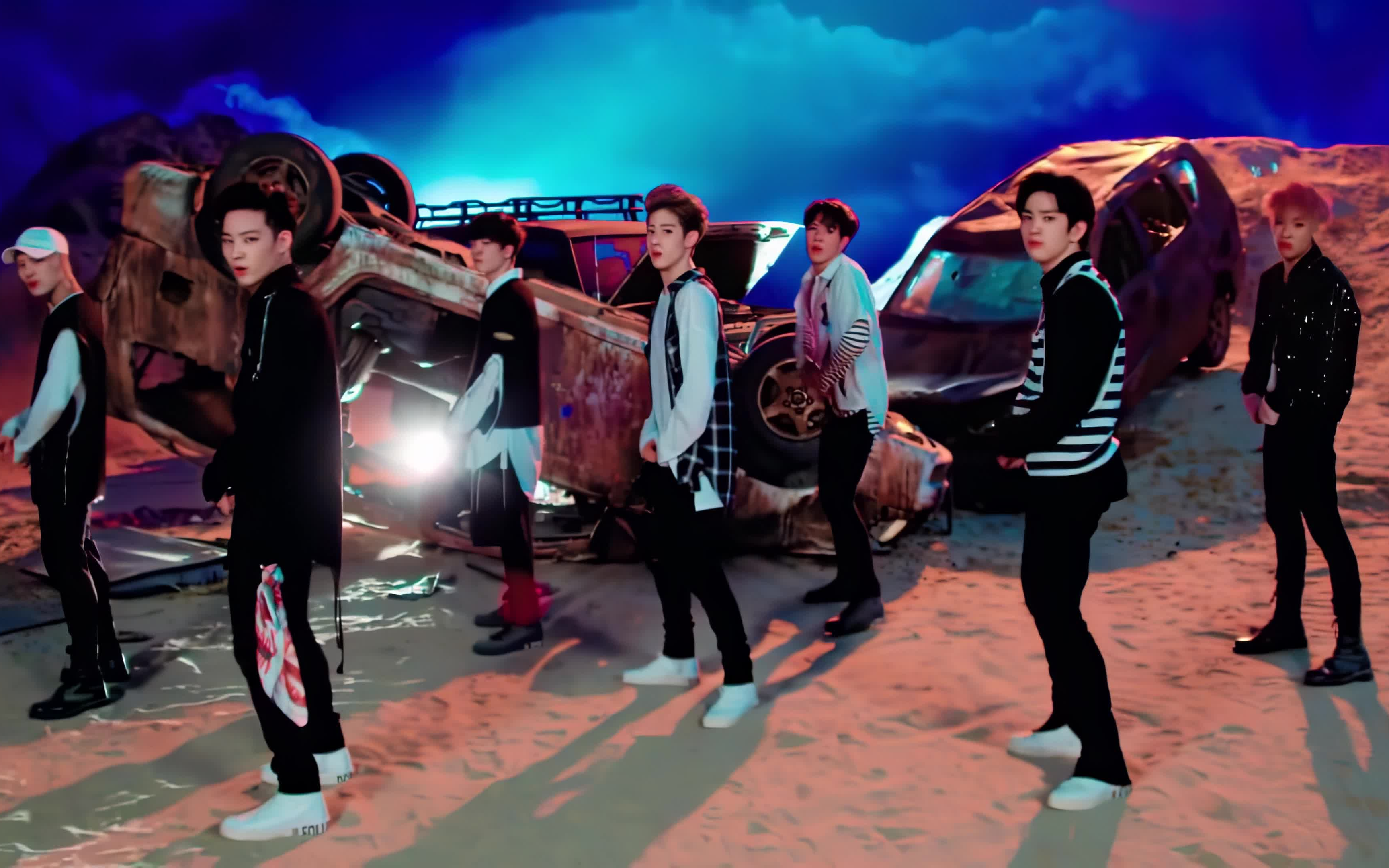 【4k 舞台】got7《 hard carry 》舞蹈版 20160930