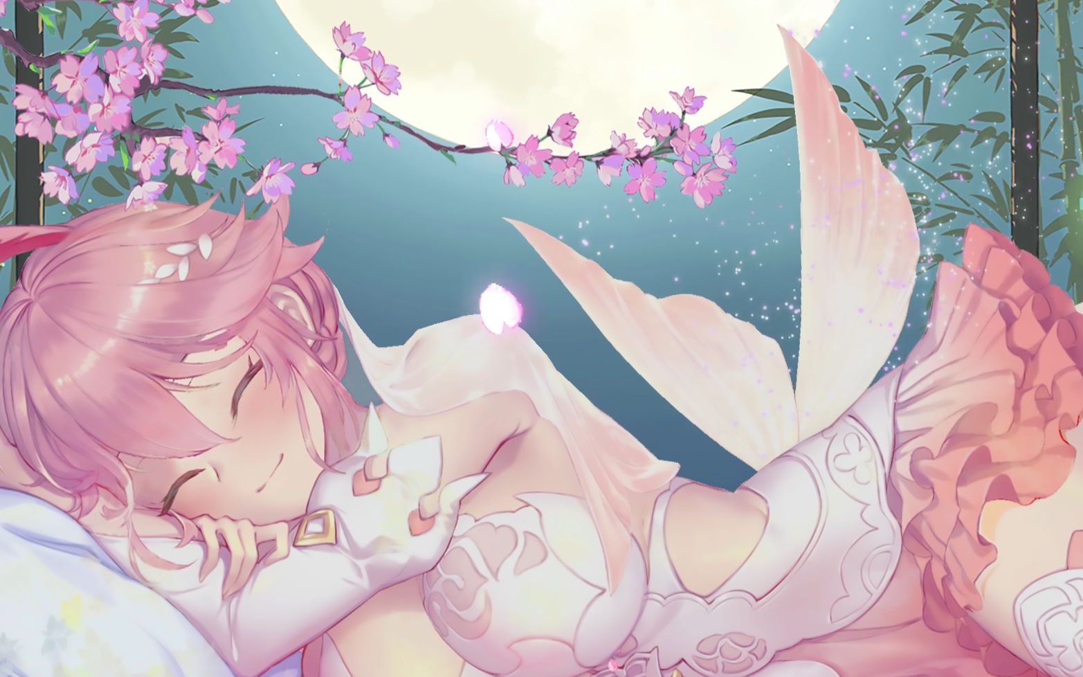 八重樱花嫁动态壁纸  真不来看看吗(害羞